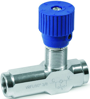 Unidirectional flow control valve VRFU90-12